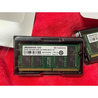 DDR4 32GB x 1 Bus 2666Mhz DRAM SO-DIMM JM2666HSE-32G Transcend Memory 0933