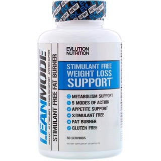 EVLution Nutrition, Lean Mode, Stimulant-Free Fat Burner Supplement, 150 Capsules