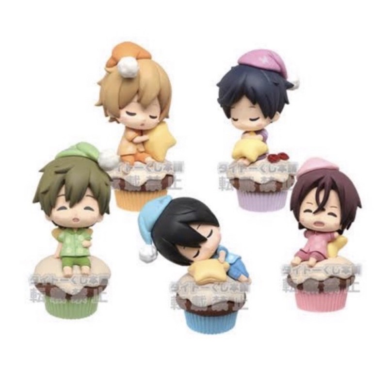 Taito Kuji Free! sugar cake figurines นางิสะ