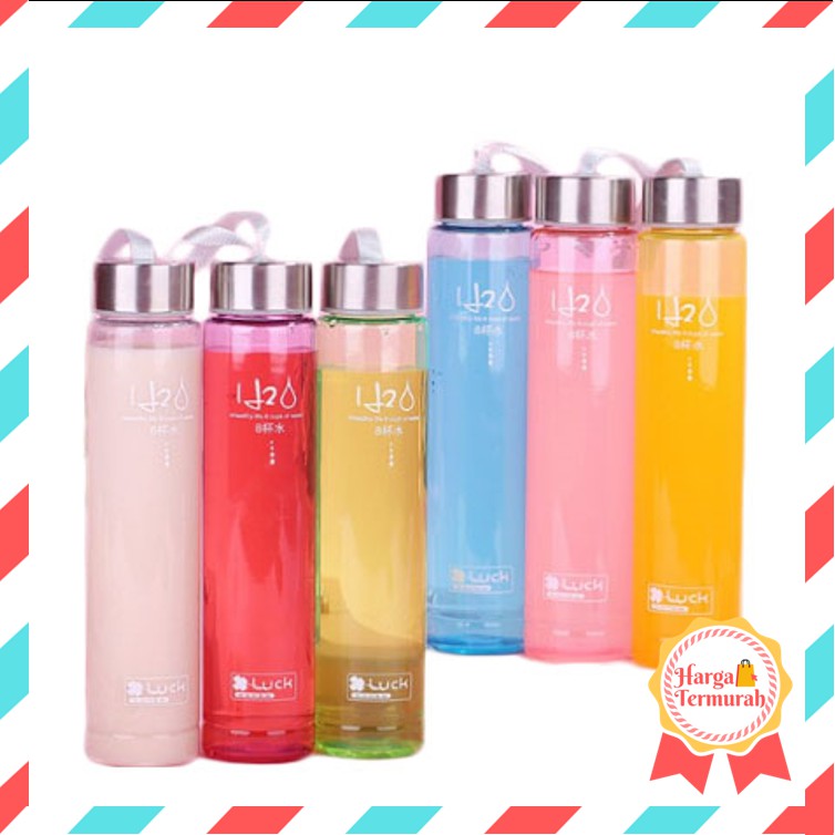 ราคา - Bo194 ขวดน้ําดื่มใส H2O / ขวด H2O ใส / ขวดน้ํา 280 ML