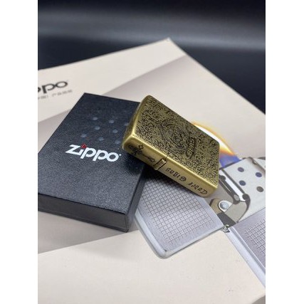 ไฟแช็ค Zippo กันลมกันน้ำไฟแช็กน้ำมันก๊าด