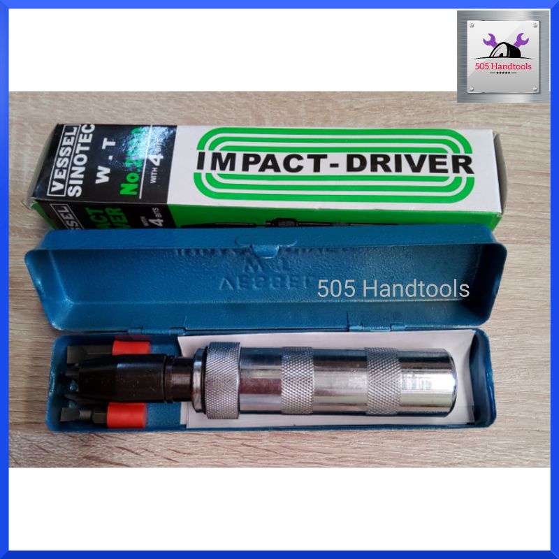 ไขควงตอก  VESSEL 4 ตัวชุด สินค้าพร้อมส่ง