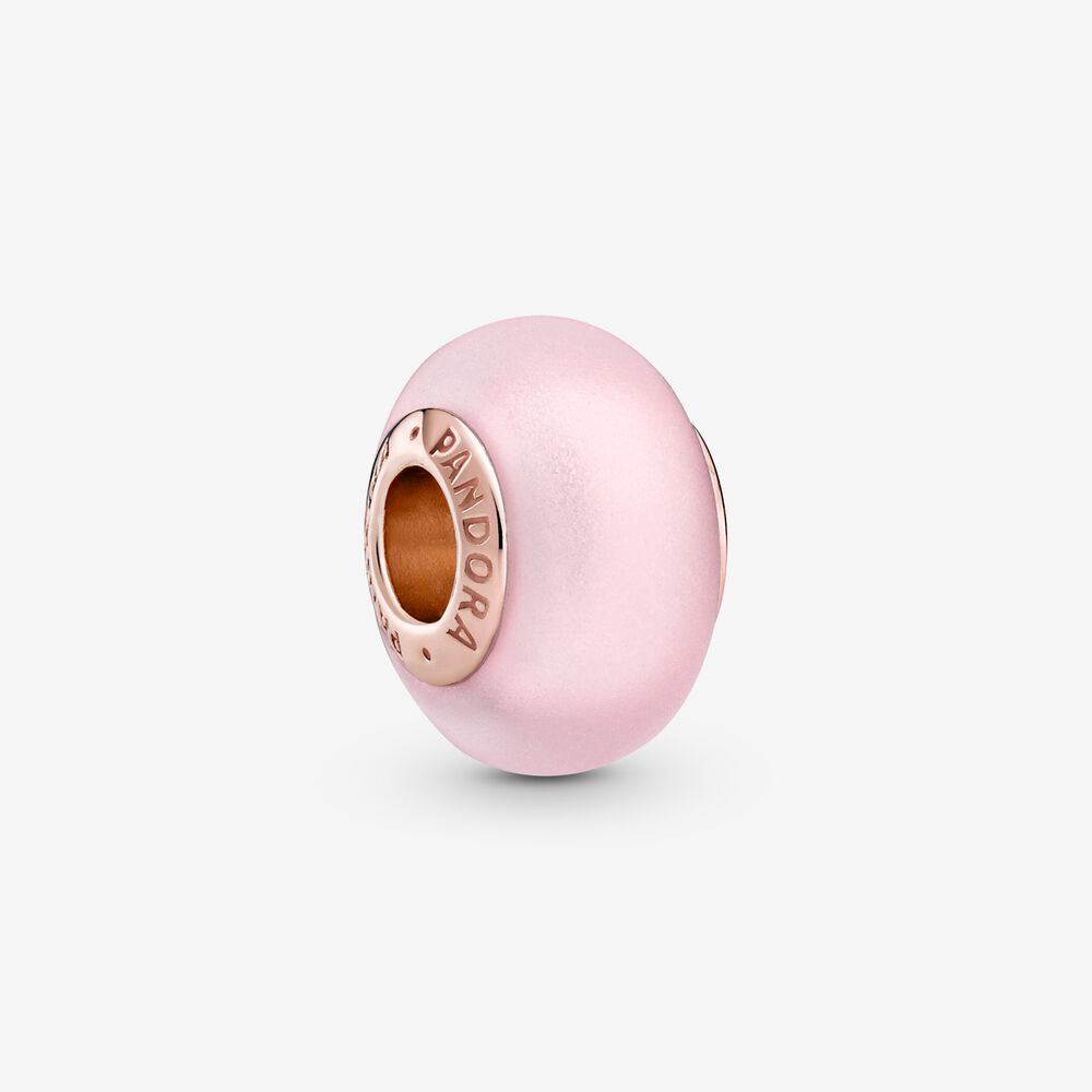 ลูกปัดแก้ว Matte Murano สําหรับสร้อยข้อมือ DIY