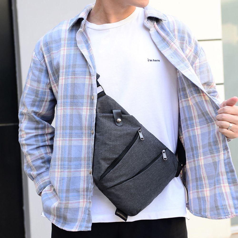 Tonfashion กระเป๋าสะพายไหล่ กระเป๋าคาดอก กระเป๋าคาดอก อเนกประสงค์