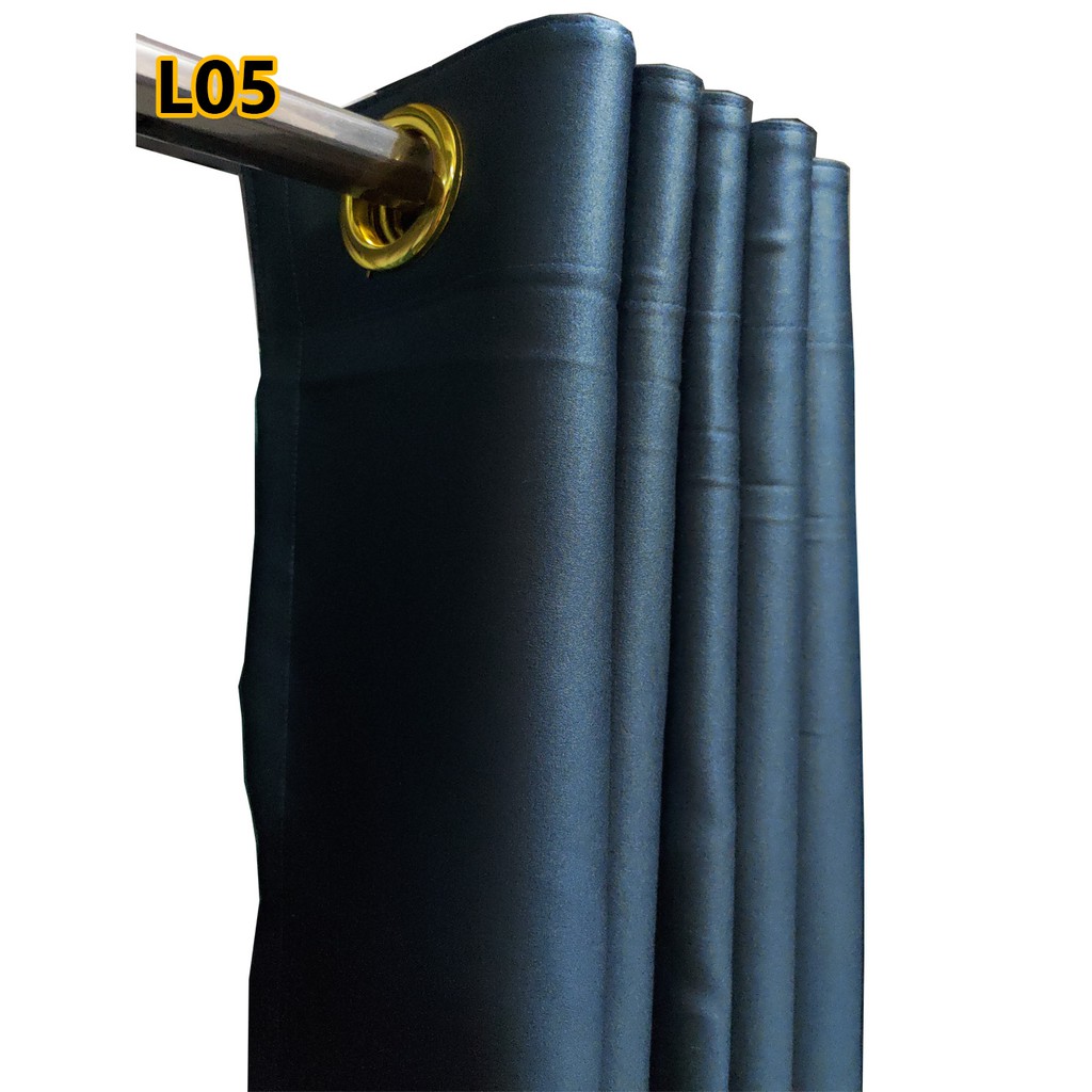 LWGYMCลด(45.-)ผ้าม่านกันแดดโทนสีฟ้า ผ้าม่านสำเร็จรูป(ตาไก่)  เนื้อผ้านุ่ม ไม่อมฝุ่น/ผ้าม่านตาไก่ - รูปที่ 5