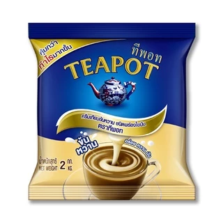 TEAPOT นมข้น ทีพอท ครีมเทียมข้นหวาน ขนาด 2 กิโลกรัม