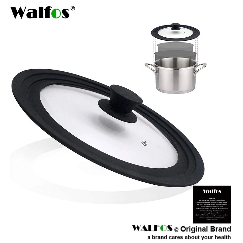 Walfos ฝาหม้อกระทะและ Skillets ทนความร้อน