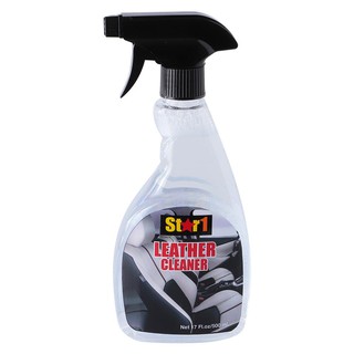 Car care solution LEATHER CLEANER STAR 1 Car accessories Hardware hand tools น้ำยาดูแลรถยนต์ น้ำยาทำความสะอาดเบาะหนังแท้