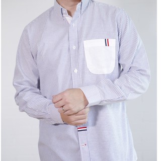 เสื้อเชิ้ต Quattro รุ่น White Pocket (เสื้อเชิ้ตแฟชั่น เชิ้ตทำงาน) #พร้อมส่ง