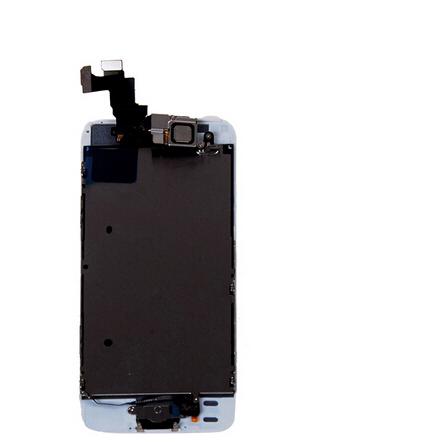 หน้าจอ lcd+กระจก+ปุ่มโฮม+กล้องหน้าจอสัมผัสสําหรับ iphone 5s/5 g/5c