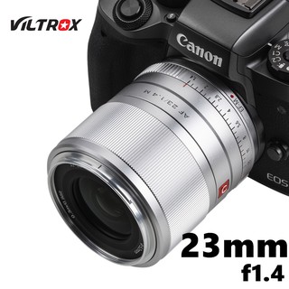 Viltrox 23mm f1.4 STM Auto Focus APS-C Prime Lens สำหรับกล้อง Canon EOS-M Cameras M10 M50 M100 M5 M6 MarkII