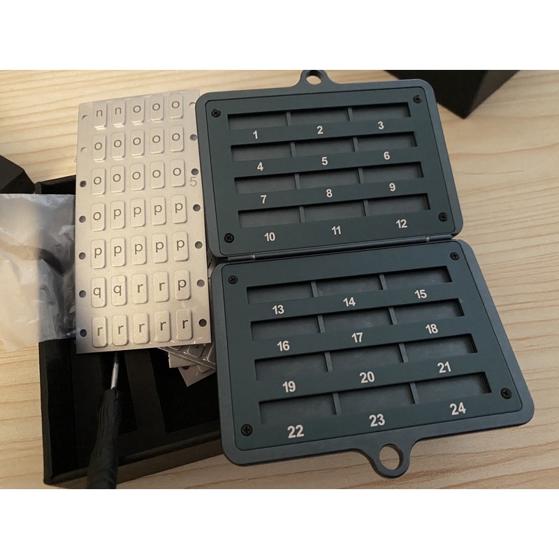 Mnemonic Metal Crypto Seed Phrase Backup