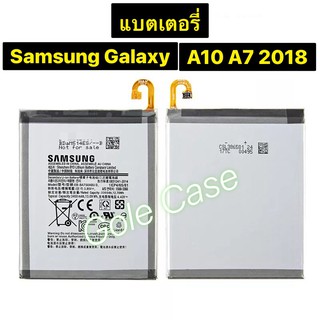 แบตเตอรี่ แท้ Samsung Galaxy A10 / A7 2018 A730x A750 EB-BA750ABU 3400mAh รับประกันนาน 3 เดือน