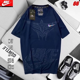 nike เสื้อยืดแขนสั้นออกกำลังกายผู้ชาย