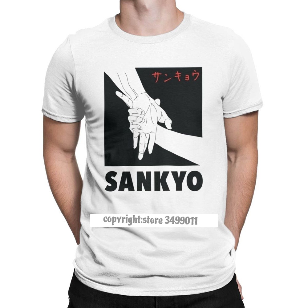 Aikido Sankyo Tee เสื้อผู้ชายศิลปะการต่อสู้ข้อมือล็อคตลก TEE เสื้อ O คอผ้าฝ้ายเสื้อผ้า T เสื้อ Camis