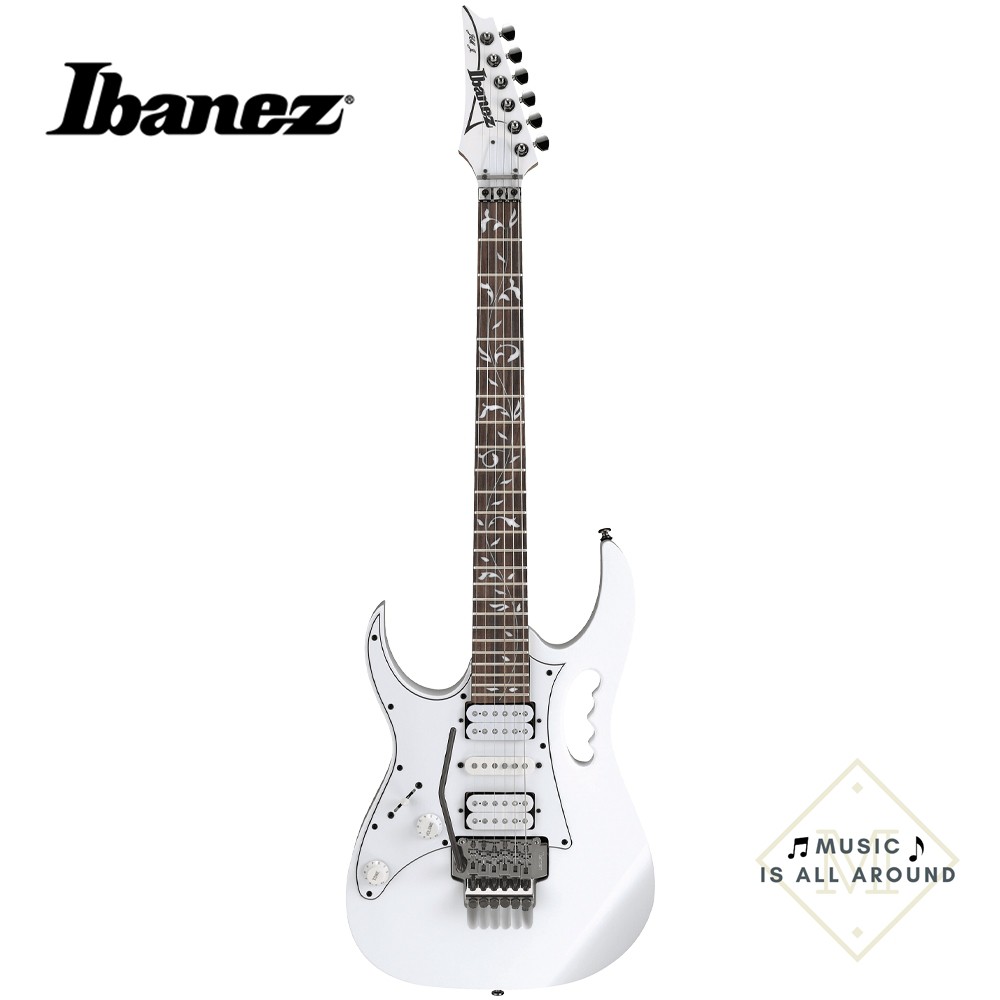 กีตาร์ไฟฟ้ามือซ้าย Ibanez JEM-JRL-WH (Signature Steve Vai)