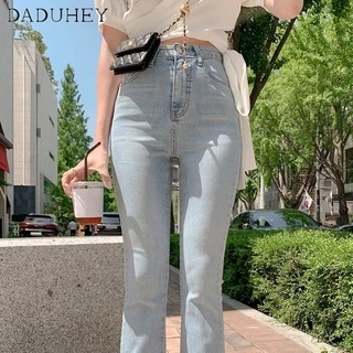 DaDuHey (7 COLORS) Women Bootcut Jeans Pant For women Good quality [Ready Stock]