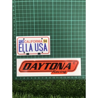 สติกเกอร์ DAYTONA RACING ELLA USA สําหรับติดตกแต่งรถยนต์ รถจักรยานยนต์