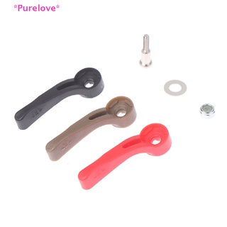 Purelove&gt; ใหม่ อะไหล่คันโยกปรับใบมีดปัตตาเลี่ยนไฟฟ้า 3 4 ชิ้น