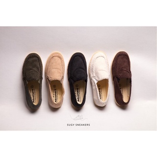 รองเท้าผ้าใบแบรนด์มาแชร์ (Mashare) รุ่น M-95 ลูกฟูก ทรงสลิปออน Slip on