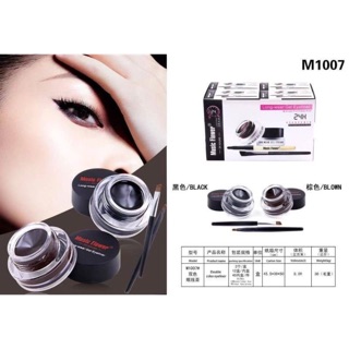 อายไลเนอร์ เนื้อเจล มิวสิค ฟลาวเวอร์ Eyeliner Gel Music Flower M1007