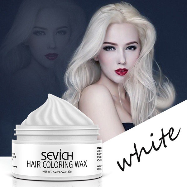Sevich แว็กซ์เปลี่ยนสีผมชั่วคราว Hair coloring wax styling mud dye cream hair gel ไม่ทำให้ผมร่วง