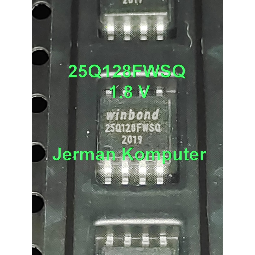 IC SPI แฟลช Winbond 25Q128FWSQ 25Q128FW 25Q128JWSQ 25Q128JW 128MBit 16MB 1.8 โวลต์