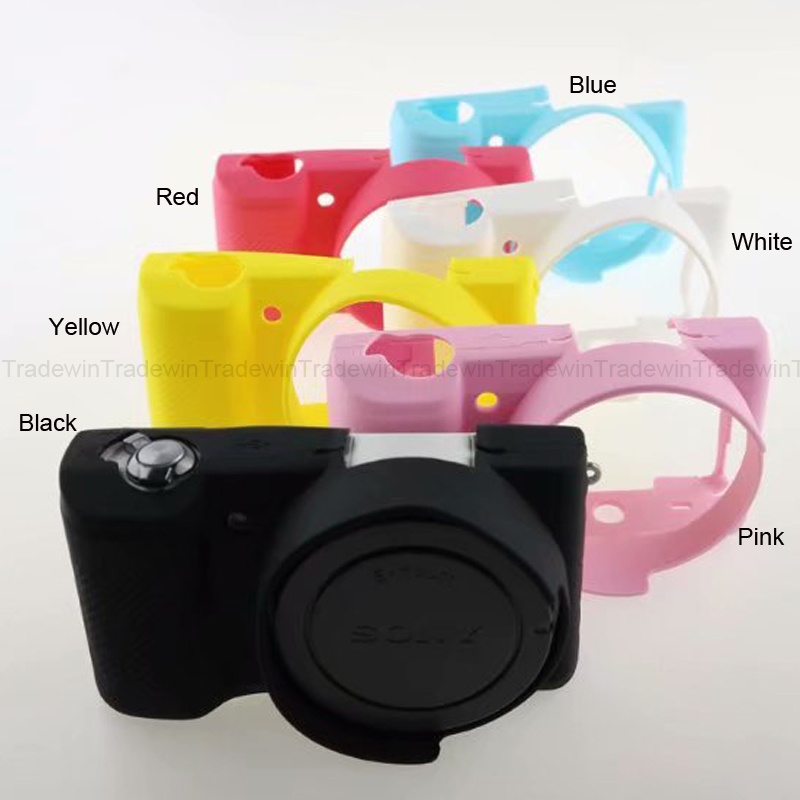 Sony A5100 A5000 เคสครอบตัวกล้องซิลิโคนอ่อนนุ่มสําหรับ Sony A5100 A5000