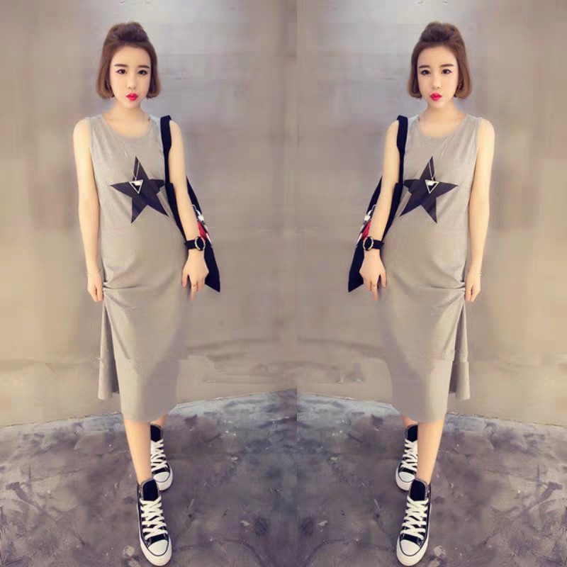 LHSunshine 🌞 เดรสเสื้อกล้ามกระโปรงยาวสุดแนว ปังมากค่ะแม่สวยเกร๋ไม่ซ้ำใคร