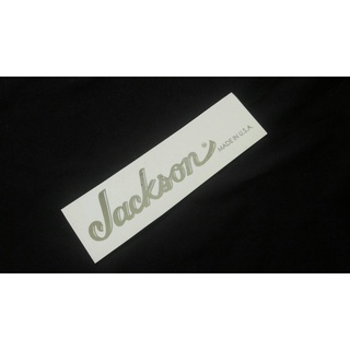 โลโก้หัวกีต้าร์ Jackson USA [Silver Metallic]