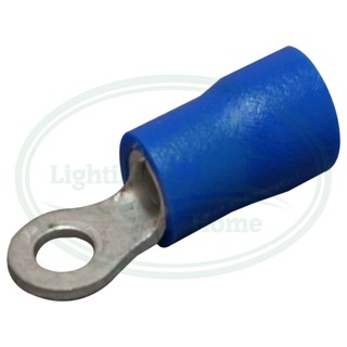หางปลา กลม หุ้ม สีน้ำเงิน (แพ็ค 50 ตัว)