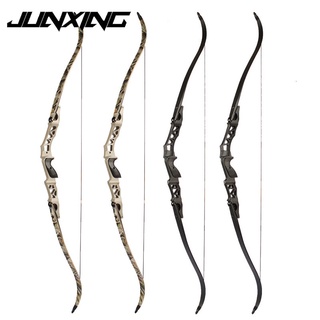 Junxing F166 Recurve ใหม่ยิงธนู 64 นิ้ว 30-60 lb Ilf Recurve Riser Limb Universal แทรกสำหรับยิงล่าสัตว์