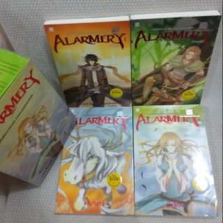 Alarmery ตอน นครแก้ว, ป่าอมฤต, ทะเลทรายมรณะ และ วิหารมนตราแต่งโดย แสงจันทร์, กัลฐิดา และ ปากกาแดงดำ