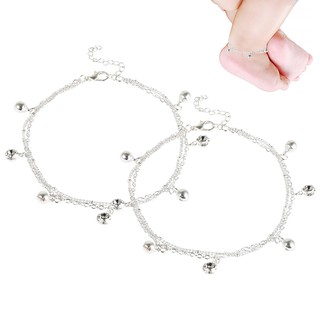 2pcs original silver child/baby/newborn anklet bracelet