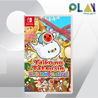 Nintendo Switch : Taiko no Tatsujin : Rhythm Festival [มือ1] [แผ่นเกมนินเทนโด้ switch]