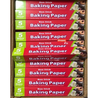 ✔พร้อมส่ง  ✔ 10M กระดาษไขรองอบ กระดาษไข BAKING PAPER (have Paper cutter) กระดาษรองอบ กระดาษรองขนม