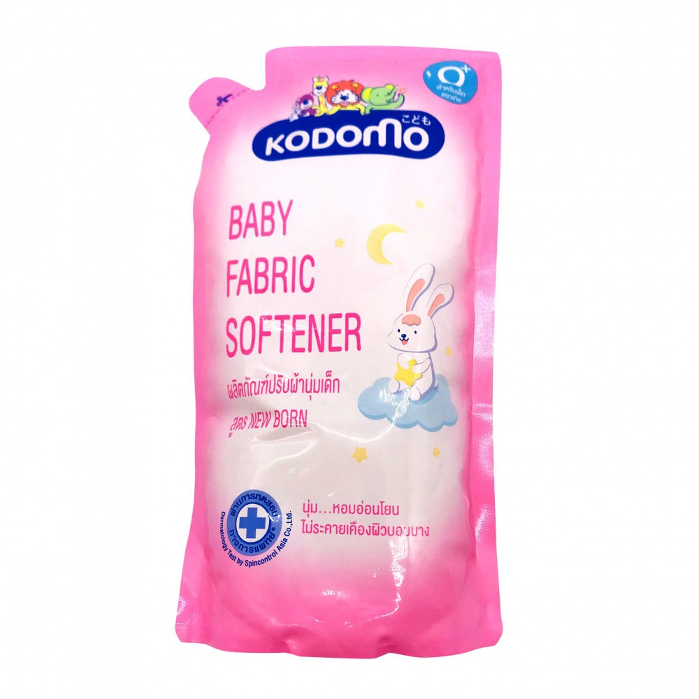 Kodomo โคโดโม น้ำยาปรับผ้านุ่ม สูตรนิวบอร์น สำหรับเด็กแรกเกิด 600 มล. (8850002015661)