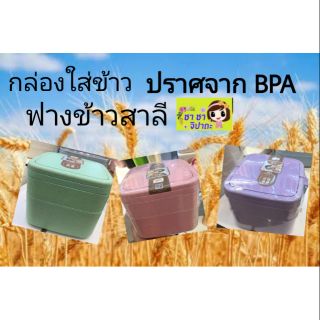 กล่องข้าว ผลิตจากฟางข้าวสาลี