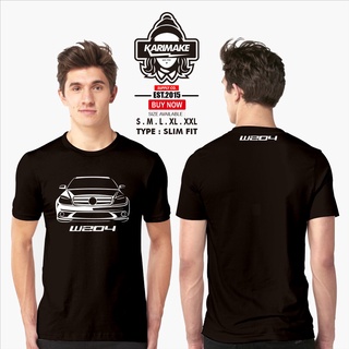 เสื้อยืด ลายรถยนต์ Mercedes Benz W204 Karimake