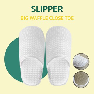 รองเท้ารังผึ้ง รองเท้ารังผึ้ง [ หัวเปิด/ปิด ] Freesize รองเท้าใส่ในบ้าน slipper พื้นนุ่ม รองเท้าสปา รองเท้าโรงพยาบาล