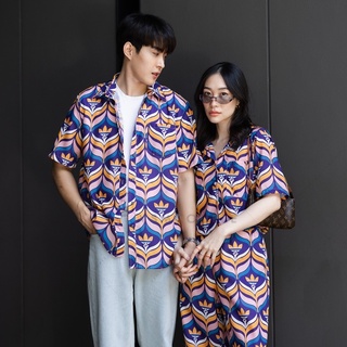 Set Adidas ชุดถ่ายprewedding ชุดคู่สวยๆ vsmcouple ชุดขึ้นเครื่อง เสื้อคู่ เสื้อเชิ้ตผู้ชาย ชุดคู่รัก VSM #3059-1