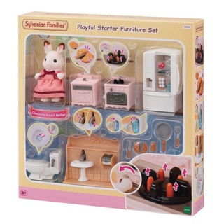 Sylvanian Families Playful Starter Furniture Set / ซิลวาเนียน ชุดเฟอร์นิเจอร์ เพลย์ฟูล สตาร์ทเตอร์