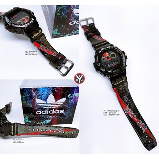 G-SHOCK Adidas (DW-6900)Set2 นาฬิกาข้อมือ กันน้ำ ดีไซน์สวย มีสไตล์ ทนทาน ใช้งานได้นาน สินค้าคุณภาพ