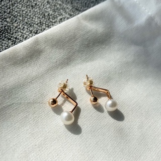 droplet earrings ต่างหูเงินแท้