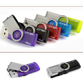 Kingston แฟลชไดรฟ์ USB 16GB 32GB 64GB 128GB DT101 (B0001)