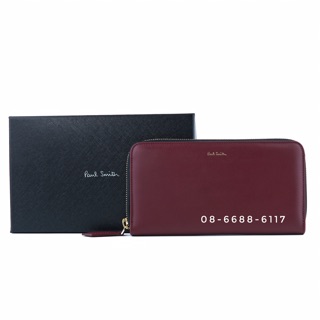 กระเป๋าสตางค์ Paul Smith Zippy Purse Burgundy