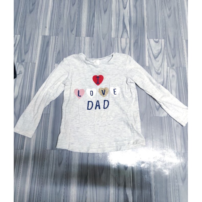 เสื้อแขนยาวเด็ก H&M มือสอง ไซส์ EUR92 (1-2 ปี)