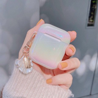 ใหม่! เคสหูฟังบลูทูธ เลเซอร์ กันกระแทก พร้อมจี้ สําหรับ AirPods 1 2 3 AirPods 3 Pro  เคส airpods pro เคส airpods