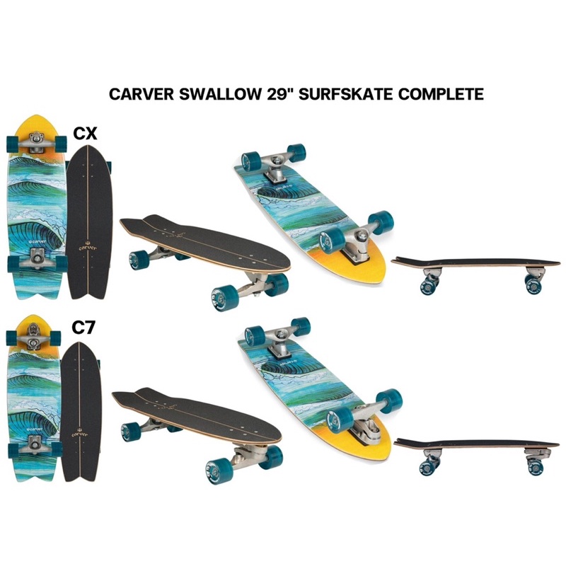 Carver Swallow surfskate