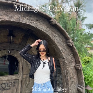 เสื้อคลุม คาร์ดิแกน Midnight Cardigan🤍